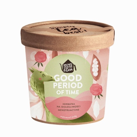 BROWN HOUSE&TEA GOOD PERIOD OF TIME – herbal tea that supports you during menstruation