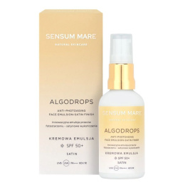SENSUM MARE Innovative Anti-Photoaging Lotion - Satin Finish SPF 50+ ALGODROPS