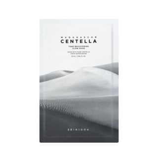 SKIN1004 Madagascar Centella Tone Brightening Glow Mask, Maska w płachcie rozjaśniająca przebarwienia, 25 ml
