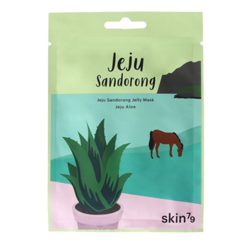 SKIN79 Żelowa łagodząca maska w płacie z aloesem Jeju Sandorong Jelly Mask 33ml