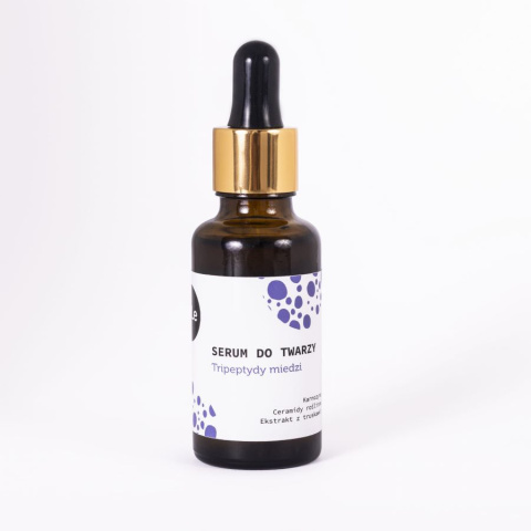 TRIPEPTYDY MIEDZIOWE Serum - Booster do twarzy 30 ml TRIPEPTYDY MIEDZIOWE Serum - Booster do twarzy 30 ml