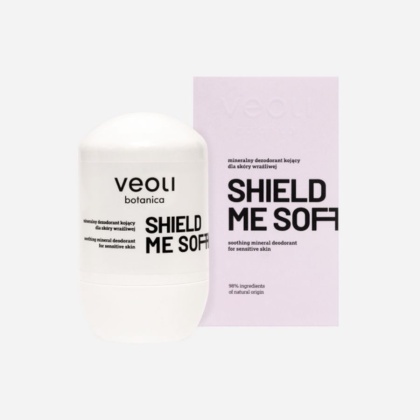 Veoli botanica Mineral Soothing Deodorant for Sensitive Skin SHIELD ME SOFTLY