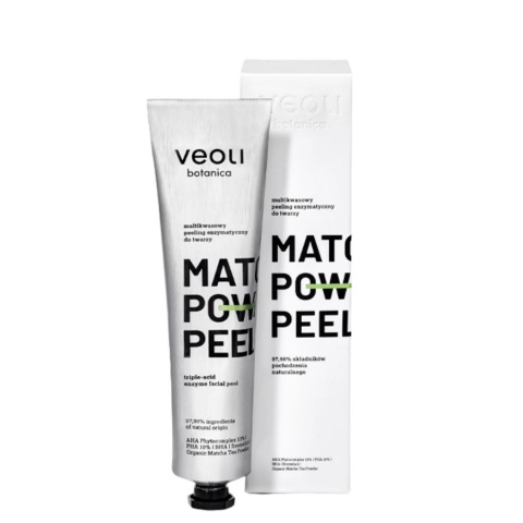 Veoli botanica Enzymatic Facial Scrub MATCHA POWER PEEL 75 ml