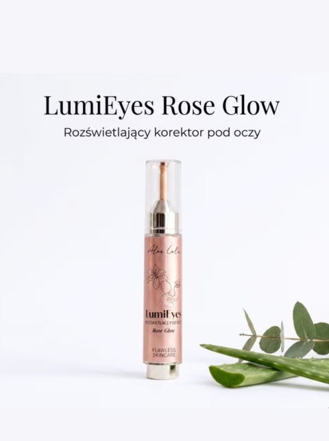 ALOE LOLA LumiEyes Rose Glow – Rozświetlający korektor pod oczy