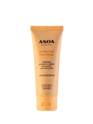ASOA Maseczka Do Twarzy – Gentle Red