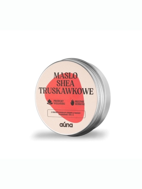 Masło shea truskawkowe 60 ml z olejem truskawkowym i wit. E