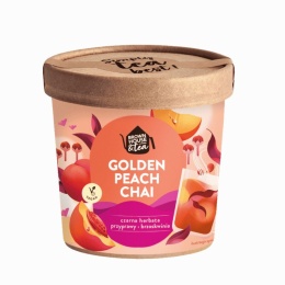 BROWN HOUSE&TEA GOLDEN PEACH CHAI – чорний чай з персиком 40 г