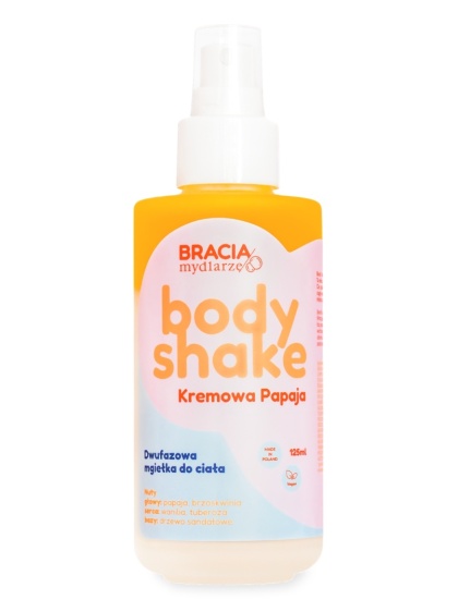 Bracia Mydlarze Kremowa Papaja | mgiełka do ciała 125ml