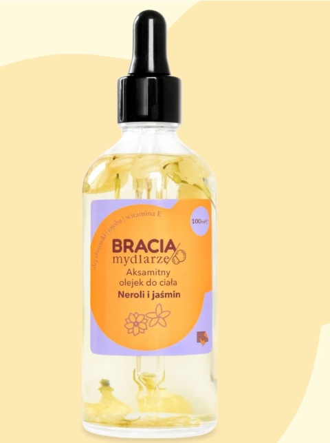 Bracia Mydlarze Neroli i jaśmin | aksamitny olejek do ciała | 100ml