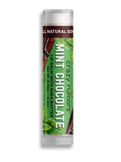 CRAZY RUMORS Naturalny balsam do ust - Mint Chocolate