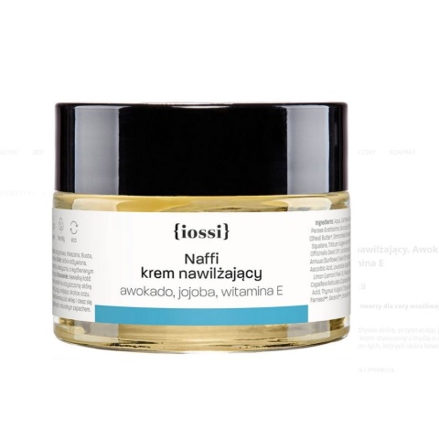 IOSSI NAFFI Moisturizing Cream with Avocado and Jojoba Oil 50 ml