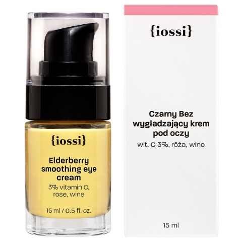 IOSSI Wygładzający krem pod oczy CZARNY BEZ 15 ml