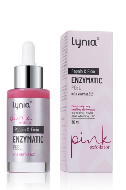 Lynia Enzymatyczny peeling do twarzy z papainą i ficyną oraz witaminą B12