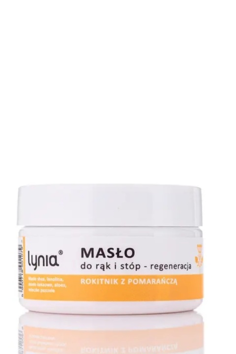 Lynia Masło do rąk i stóp z pomarańczą i rokitnikiem 50 ml