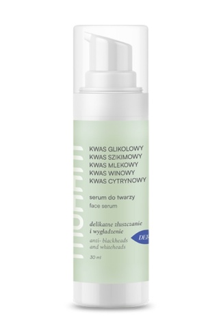 MOHANI Regenerująco-złuszczające serum do twarzy Mohani pięć kwasów AHA 30ml