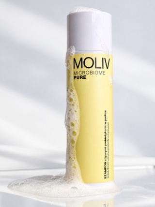 MOLIV MICROBIOME PURE Szampon w pudrze Odnowa Skóry Głowy i Mikrozłuszczenie. 120g