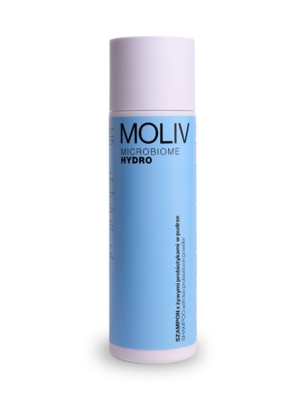 MOLIV MICROBIOME HYDRO Szampon w pudrze Kojąco-Nawilżający 120g