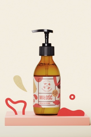 MYDLARNIA CZTERY SZPAKI Mydło w płynie Miłość 300 ml