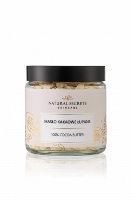 NATURAL SECRETS Masło kakaowe - łupane 50 g
