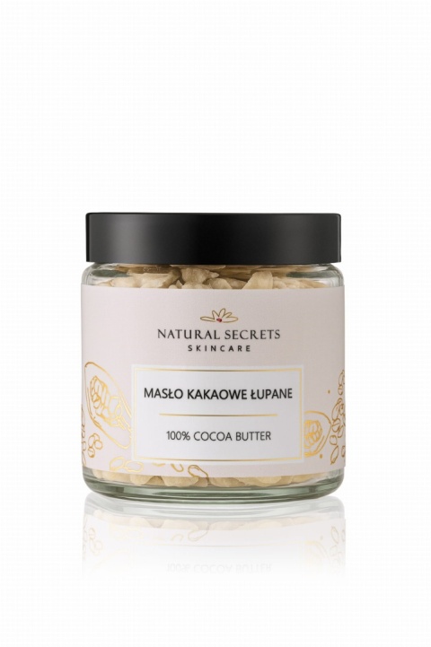 NATURAL SECRETS Masło kakaowe - łupane 50 g