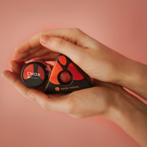 Opcja Natura CMOK Ochronne mazidło do ust z żurawiną