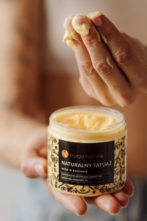 Opcja Natura Miód w balsamie - do pielęgnacji tatuażu 200 ml