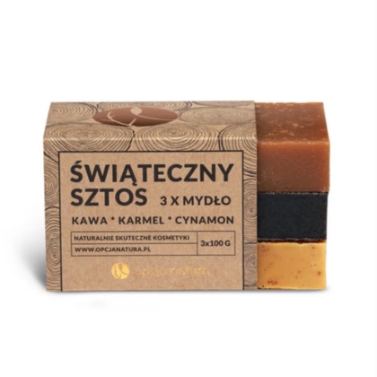 Opcja Natura Mydła Świąteczny sztos 3 pack