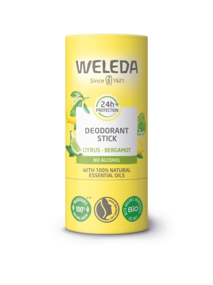 WELEDA Dezodorant w sztyfcie cytryna-bergamotka